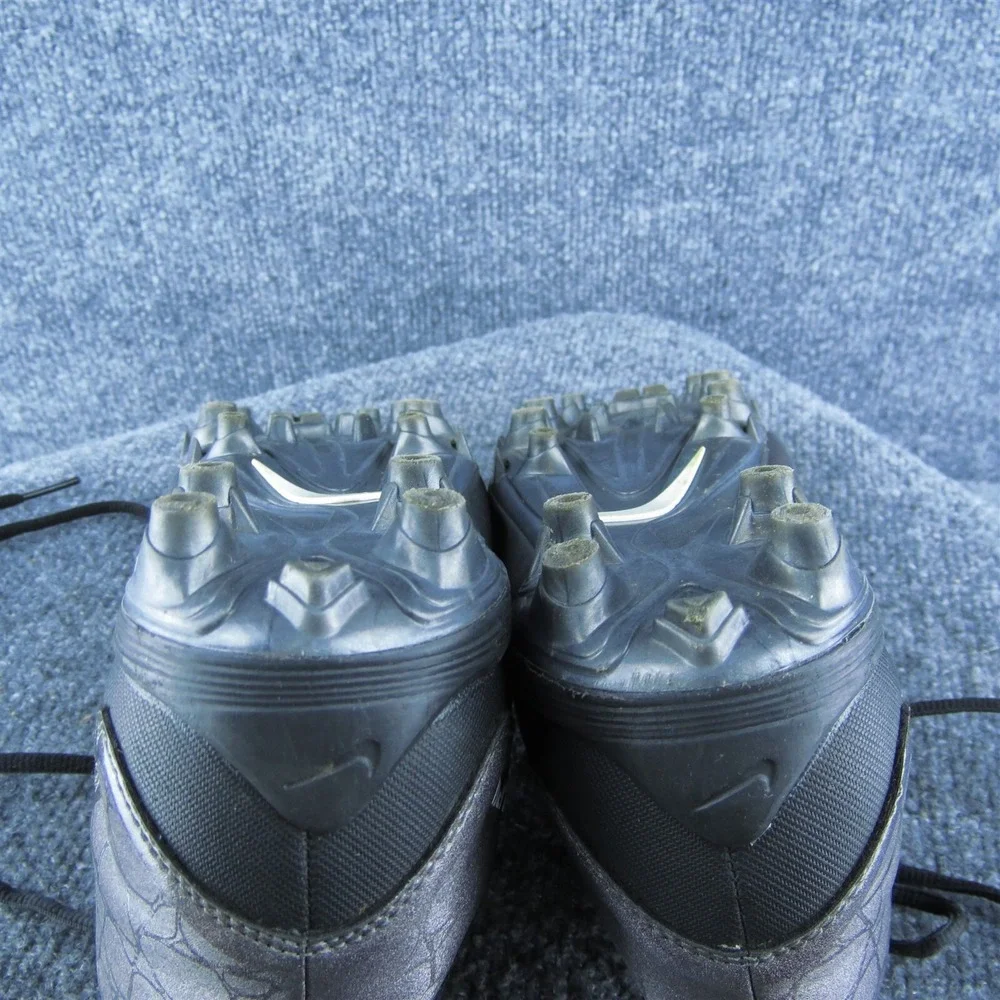 Nike Alpha Men Football Cleats Shoes‎ Black Synthetic Lace Up Size 8 Medium_10